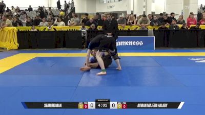 Ayman Majeed Halaby vs Sean Risman 2025 World IBJJF Jiu-Jitsu No-Gi Championship