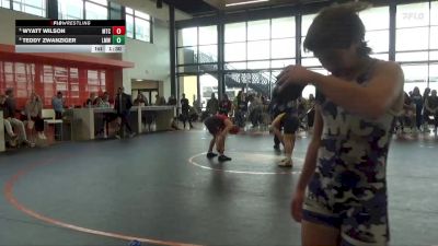 120 lbs Semifinal - Teddy Zwanziger, LMWC vs Wyatt Wilson, McDominate Training Center