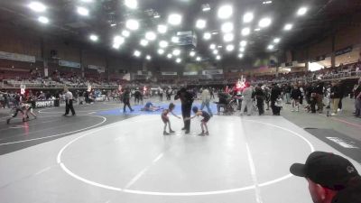 43 lbs Rr Rnd 5 - Kallon Grimaldo, Grizzly Bear vs Dooley Weatherly, Dumas WC