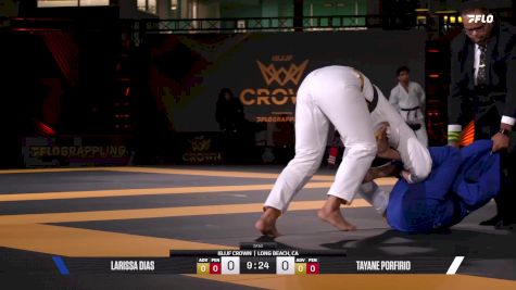 Tayane Porfirio vs Larissa Dias 2025 IBJJF The Crown Presented by Flograppling