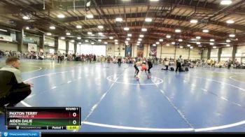 80 lbs Rd# 4- 2:00pm Friday Final Pool - Paxton Terry, Nebraska Elite vs Aiden DAlie, Crass Trained