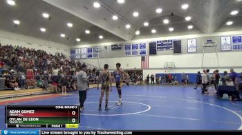 120 lbs Cons. Round 2 - Adam Gomez, Venom W.C. vs Dylan De Leon, Venom W.C.