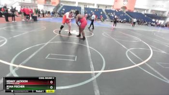 285 lbs Cons. Round 3 - Kenny Jackson, Oneonta State vs Ryan Fischer, RIT
