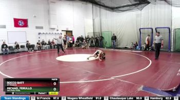 101 lbs Cons. Round 3 - Rocco Batt, St Francis vs Michael Ferullo, Orchard Park