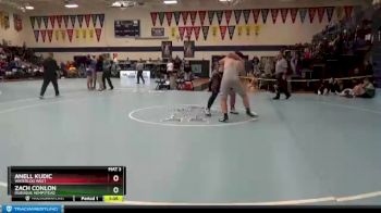285 lbs Cons. Round 3 - Zach Conlon, Dubuque Hempstead vs Anell Kudic, Waterloo West