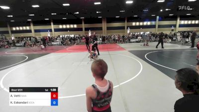 54 kg Quarterfinal - Abhisri Vatti, Savage House WC vs Kayan Eskandari, SoCal Hammers