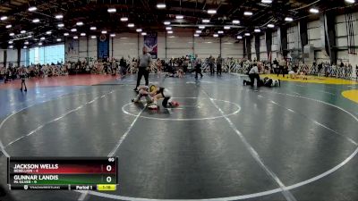 60 lbs Rd# 6- 9:00am Saturday Final Pool - Gunnar Landis, PA Silver vs Jackson Wells, Rebellion