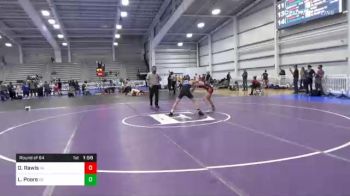 120 lbs Prelims - Owen Rawls, VA vs Luke Poore, DE