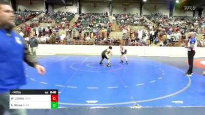 Quarterfinal - William Jones, Troup Wrestling vs Anthony Rivas, Georgia