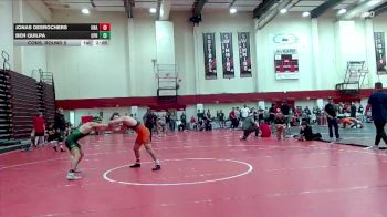 141 lbs Semifinal - Dj Gillett, Oregon State vs Darrel Nanpuya, Cal Poly Humboldt