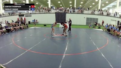 115 lbs Jamiyah Thompson, Kansas vs Presley Eidens, New York