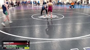 115 lbs Quarterfinals (8 Team) - Paxton Peterson, Dassel-Cokato-Litchfield vs Bennett Shea, Dover-Eyota