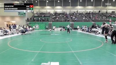 150 lbs Quarters & 1st Wb (16 Team) - Colin Eyre, North Gwinnett vs Zane Bovenizer, West Forsyth