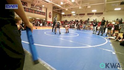 67 lbs Rr Rnd 1 - Camdon Lundholm, Owasso Takedown Club vs Cayson Delgado, Mojo Mulisha 9U