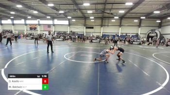 88 lbs Rr Rnd 1 - Dillin Keefe, WAR Wrestling Club vs Marleigh Baldwin, No Team