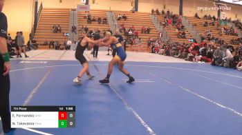 152 lbs 7th Place - Eric Fernandez, Apple Valley vs Noa Takevama, Punahou