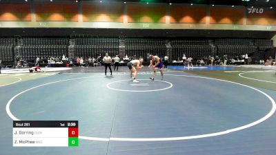 184 lbs Round Of 16 - Julian Gorring, Clackamas vs Zak McPhee, Wisconsin-Eau Claire