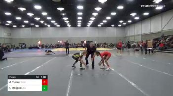 82 lbs Final - Morgan Turner, Toss Em Up Wrestling Academy vs Kaiya Maggini, Usa Gold