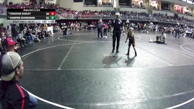 49-51 lbs Cons. Round 1 - Harper Schroder, GICC vs Chazlee Dailey, Ainsworth
