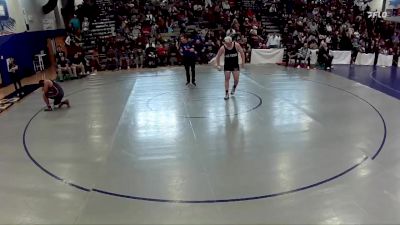 285 lbs Quarterfinal - Ky Brinkerhoff, Las Vegas vs Marcus King, Faith Lutheran