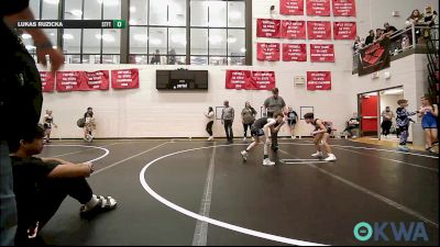 67 lbs 3rd Place - Leland Riley, Midwest City Bombers Youth Wrestling Club vs Lukas Ruzicka, Standfast