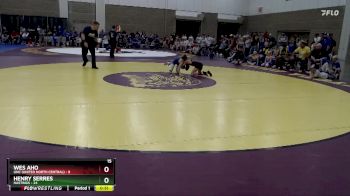 75 lbs Placement (4 Team) - Henry Serres, Hastings vs Wes Aho, UNC (United North Central)