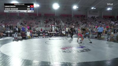 106 lbs Cons. Round 2 - Lukas Shuck, Knights Wrestling Club vs Ahmad Shabazz, Beat The Streets Cleveland