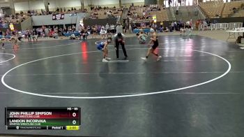 85 lbs Cons. Round 2 - Landon Incorvaia, Spartan Wrestling Club vs John Phillip Simpson, Big Red Wrestling Club