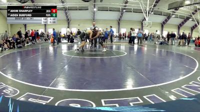 141 lbs Cons. Round 3 - Aiden Burford, Point Park vs Adom Sharpley, John Carroll