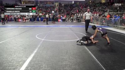 50 lbs Quarterfinal - Isabelle Wirth, Slyfox vs Adrianna Macias, Oakley Wrestling Club