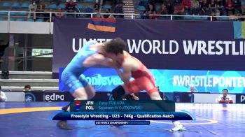 74 kg Qualif. - Yuto Fukada, Japan vs Szymon Wojtkowski, Poland