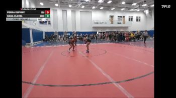 105 lbs Cons. Round 3 - Perjia DuPont, Paramus Catholic vs Dana Clavel, Orange County