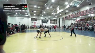 113 lbs Cons. Semi - Anthony Garcia, Terriers vs Alexander Villagomez, Alta Loma High School
