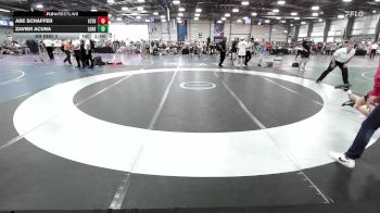 120 lbs Rr Rnd 3 - Abe Schaffer, 10th Planet Black vs Zavier Acuna, Lone Star Legends