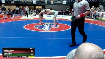 7A-175 lbs Cons. Round 3 - Cale Ewing, West Forsyth vs Jax Pope, Buford HS