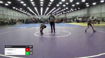 105 lbs Rr Rnd 3 - Austin Letsche, SWAT Black vs Treshaun Tecson, Team Tulsa NDT