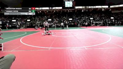 114 lbs Quarterfinal - Robert Tippie, DWA vs Bronxton Wasco, BKV1
