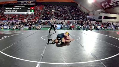 6A 126 lbs Semifinal - Hunter Anderson, Rigby vs Blake Nevils, Meridian