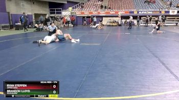 174 lbs Cons. Semi - Brandon Lloyd, McKendree vs Ryan Steffen, Upper Iowa