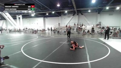 50 lbs 3rd Place - Vincent Jimenez, Grindhouse WC vs John Watkins, SoCal Hammers
