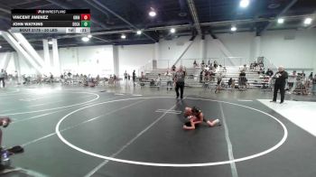 50 lbs 3rd Place - Vincent Jimenez, Grindhouse WC vs John Watkins, SoCal Hammers