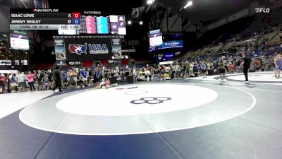 144 lbs Cons. Rd Of 64 - Isaac Lowe, FL vs Jeremy Begley, KY