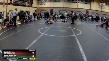 130 lbs Round 1 (10 Team) - Landon Lill, Mat Warriors vs Liam Bentley, The Compound