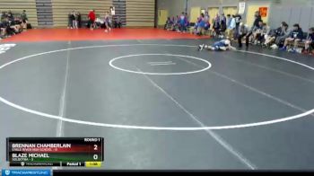 125 lbs Round 1: 4:30pm Fri. - Blaze Michael, Soldotna vs Brennan Chamberlain, Eagle River High School