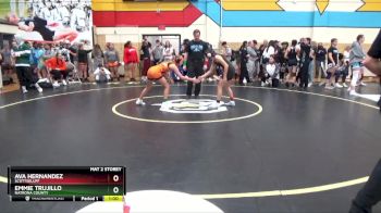 105 lbs 3rd Place Match - Ava Hernandez, Scottsbluff vs Emmie Trujillo, Natrona County