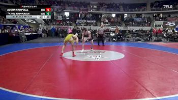 6A 165 lbs 1st Place Match - Cruz Rainwater, Mortimer Jordan HS vs Austin Campbell, Athens