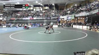 130 lbs Quarterfinal - Maggie Holle, Atwood-Rawlins County HS vs Quinley Bohl, Minneapolis HS