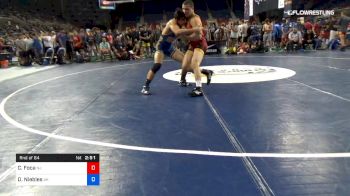 182 lbs Rnd Of 64 - Christopher Foca, New Jersey vs Daniel Niebles, Alaska