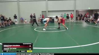 195 lbs Quarters & 1st Wb (16 Team) - Sebastian Figueroa, Arkansas vs Mason Villwok, Nebraska