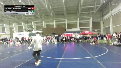126 lbs Semifinal - Johnny Whitford, Sanderson Wrestling Academy vs Judd Morby, Sanderson Wrestling Academy